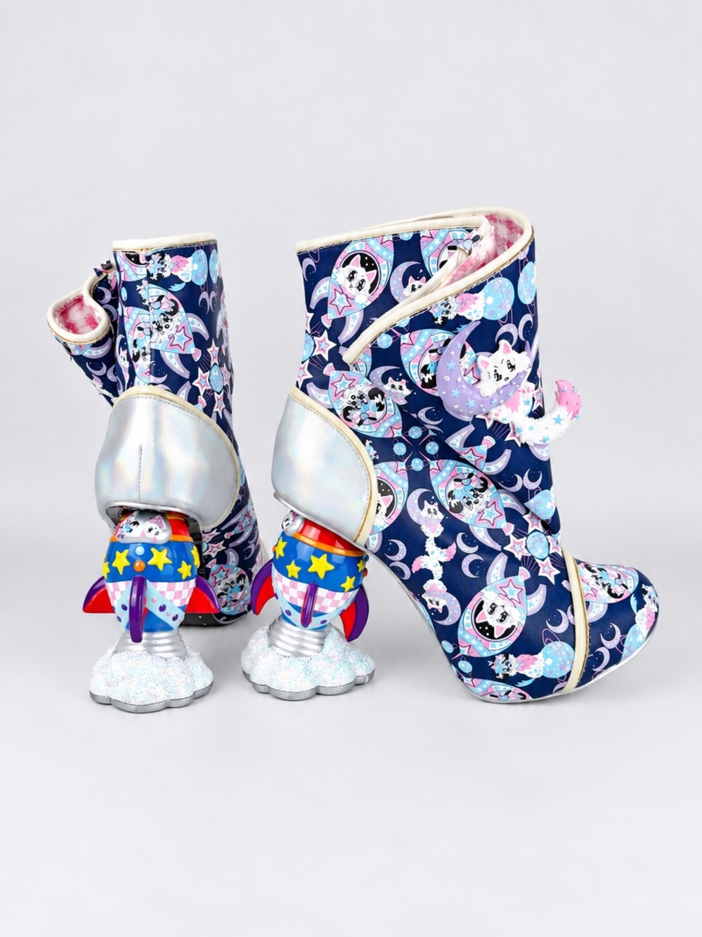 Irregular Choice Warp Speed Light Up Rocket Boots | EU 39